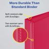 imageAvery HeavyDuty View 3 Ring Binders 3 Inch One Touch EZD Rings 670Sheet Capacity 35 Inch Wide Spine Customizable Clear Cover and Spine Green Binders 4Pack of 79109Red