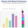 imageAvery Insertable Plastic Dividers for 3 Ring Binders 8 Tabs per Set Big Tabs Two Pockets TwoTone Multicolor Binder Dividers Works with Sheet Protectors 11989Plastic Dividers Pack of 24