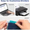 imageAvery Insertable Plastic Dividers for 3 Ring Binders 8 Tabs per Set Big Tabs Two Pockets TwoTone Multicolor Binder Dividers Works with Sheet Protectors 11989Plastic Dividers Pack of 24