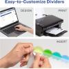 imageAvery Insertable Style Edge Plastic Dividers for 3 Ring Binders 8Tab Set Multicolor 1 Set 112018 Tabs