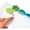 imageAvery Insertable Style Edge Plastic Dividers for 3 Ring Binders 8Tab Set Multicolor 1 Set 112018 Tabs
