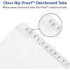 imageAvery Legal Dividers Allstate Collated Sets Letter Size Side Tab 126150 Tab Set 01706