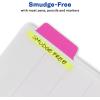 imageAvery Margin Ultra Tabs 25quot x 1quot Pastel Sparkle Shimmer Designs 16 Repositionable Page Tabs 74150Assorted Neon