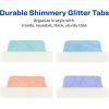 imageAvery Margin Ultra Tabs 25quot x 1quot Pastel Sparkle Shimmer Designs 16 Repositionable Page Tabs 74150Pastel Sparkle Shimmer