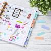 imageAvery Margin Ultra Tabs 25quot x 1quot Pastel Sparkle Shimmer Designs 16 Repositionable Page Tabs 74150Pastel Sparkle Shimmer