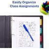 imageAvery Margin Ultra Tabs 25quot x 1quot Pastel Sparkle Shimmer Designs 16 Repositionable Page Tabs 74150StudentSchool Subjects