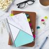 imageAvery Mini Ultra Tabs 1quot x 15quot 2Side Writable Assorted Primary Colors 80 Repositionable Tabs 74763Holographic Jewel Tone