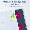 imageAvery Mini Ultra Tabs 1quot x 15quot 2Side Writable Assorted Primary Colors 80 Repositionable Tabs 74763Holographic Jewel Tone
