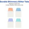imageAvery Mini Ultra Tabs 1quot x 15quot 2Side Writable Assorted Primary Colors 80 Repositionable Tabs 74763Pastel Sparkle Shimmer