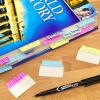 imageAvery MultiUse Ultra Tabs 2quot x 15quot Holographic Iridescent Designs 18 Repositionable Page Tabs 74145Assorted Designs