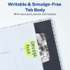 imageAvery MultiUse Ultra Tabs 2quot x 15quot Holographic Iridescent Designs 18 Repositionable Page Tabs 74145Holographic Iridescent