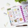 imageAvery MultiUse Ultra Tabs 2quot x 15quot Holographic Iridescent Designs 18 Repositionable Page Tabs 74145Holographic Iridescent