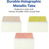 imageAvery MultiUse Ultra Tabs 2quot x 15quot Holographic Iridescent Designs 18 Repositionable Page Tabs 74145Holographic Sunset Ombr