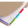 imageAvery MultiUse Ultra Tabs 2quot x 15quot Holographic Iridescent Designs 18 Repositionable Page Tabs 74145RedBlueGreen