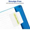 imageAvery MultiUse Ultra Tabs 2quot x 15quot Holographic Iridescent Designs 18 Repositionable Page Tabs 74145White