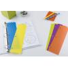 imageAvery Snapin Bookmark Plastic Dividers for 3 Ring Binders 5Tab Set Multicolor with White Labels 1 Set 249083 Packs