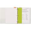 imageAvery Snapin Bookmark Plastic Dividers for 3 Ring Binders 5Tab Set Multicolor with White Labels 1 Set 249083 Packs