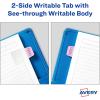imageAvery Ultra Tabs Mini Tabs 1quot x 15quot 2Side Writable Assorted Pastel Colors Self Adhesive Repositionable 40 Per Pack 120 Total 3Pack of 74761Assorted Pastel