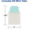 imageAvery Ultra Tabs Mini Tabs 1quot x 15quot 2Side Writable Assorted Pastel Colors Self Adhesive Repositionable 40 Per Pack 120 Total 3Pack of 74761Assorted Pastel