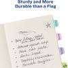 imageAvery Ultra Tabs Mini Tabs 1quot x 15quot 2Side Writable Assorted Pastel Colors Self Adhesive Repositionable 40 Per Pack 120 Total 3Pack of 74761Multicolor