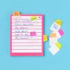 imageAvery Ultra Tabs Mini Tabs 1quot x 15quot 2Side Writable Assorted Pastel Colors Self Adhesive Repositionable 40 Per Pack 120 Total 3Pack of 74761Neon Solid