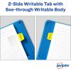 imageAvery Ultra Tabs Mini Tabs 1quot x 15quot 2Side Writable Assorted Pastel Colors Self Adhesive Repositionable 40 Per Pack 120 Total 3Pack of 74761Neon Solid