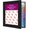 imageAvery Ultralast 3 Ring Binders 1 Inch Slant Rings Assorted 2 Black 2 Blue 1 Red 1 White 6 Binders 79728Assorted
