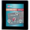 imageAvery Ultralast 3 Ring Binders 1 Inch Slant Rings Assorted 2 Black 2 Blue 1 Red 1 White 6 Binders 79728Black