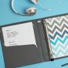 imageAvery Ultralast 3 Ring Binders 1 Inch Slant Rings Assorted 2 Black 2 Blue 1 Red 1 White 6 Binders 79728Red