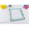 imageAvery Ultralast Big Tab Plastic Dividers 5 Tabs 1 Set Assorted Designs 24902Assorted