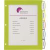 imageAvery Ultralast Big Tab Plastic Dividers 5 Tabs 1 Set Assorted Designs 24902Multicolor