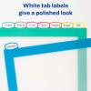 imageAvery Ultralast Big Tab Plastic Dividers 5 Tabs 1 Set Assorted Designs 24902Multicolor