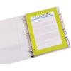 imageAvery Ultralast Big Tab Plastic Dividers 5 Tabs 1 Set Assorted Designs 24902Multicolor