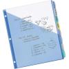imageAvery Write ampamp Erase Pocket Plastic Dividers for 3 Ring Binders 8Tab Sets Multicolor Tabs Viewable Beyond Sheet Protectors 1 Set 16177Multicolor