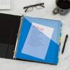 imageAvery Write ampamp Erase Pocket Plastic Dividers for 3 Ring Binders 8Tab Sets Multicolor Tabs Viewable Beyond Sheet Protectors 1 Set 16177Pastel