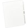 imageAvery AveryStyle Legal Side Tab Dividers 26Tab 76100 Letter Size White 25 per Set 11397One Size Pack of 12