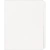 imageAvery Blank Tab Legal Exhibit Binder Dividers White Unlaminated Tabs LetterSize Standard Collated 25Tab Set 119591 Pack