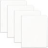 imageAvery Blank Tab Legal Exhibit Binder Dividers White Unlaminated Tabs LetterSize Standard Collated 25Tab Set 119594 Packs
