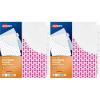 imageAvery Dividers for 3 Ring Binders 8 Tab Plastic Binder Dividers Pockets Insertable Big Tabs Vibrant Geometric Patterns Extend Beyond Sheet Protectors 1 Set 077098 Count Pack of 2