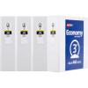 imageAvery Economy View 3 Ring Binders 3quot Round Rings 4 White Binders 033603
