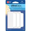 imageAvery Filing Ultra Tabs 3quot x 15quot 2Side Writable RedBlueGreen 24 Repositionable File Tabs 74775White