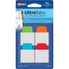 imageAvery Mini Ultra Tabs 1quot x 15quot 2Side Writable Assorted Primary Colors 80 Repositionable Tabs 74763Assorted Colors