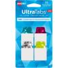 imageAvery Mini Ultra Tabs 1quot x 15quot 2Side Writable Assorted Primary Colors 80 Repositionable Tabs 74763Holographic Jewel Tone