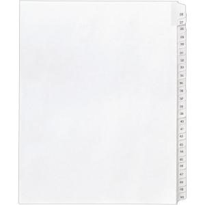 imageAvery 2650 Legal Exhibit Dividers for 3 Ring Binders 25Tab Set Allstate Style 1 Binder Divider Set 01702Each