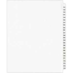 imageAvery Legal Dividers Standard Collated Sets 151175 Tab Set 01336