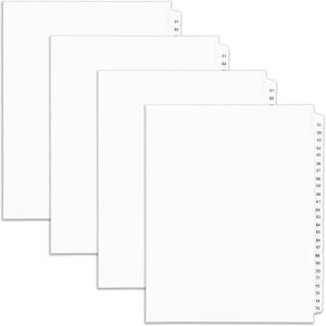 imageAvery Legal Dividers Standard Collated Sets Letter Size Side Tabs 5175 013324 Packs