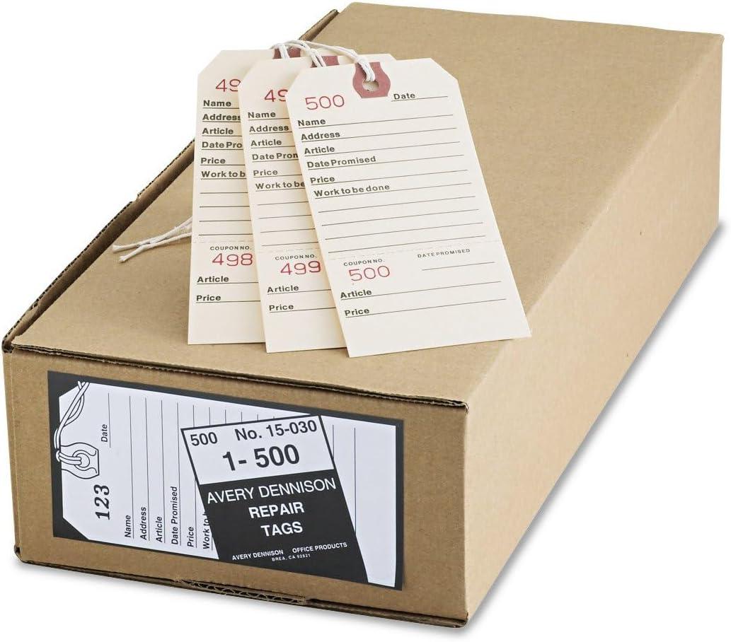 imageAvery 15030 Repair Tags 5 14 x 2 58 Manila Box of 500One Size