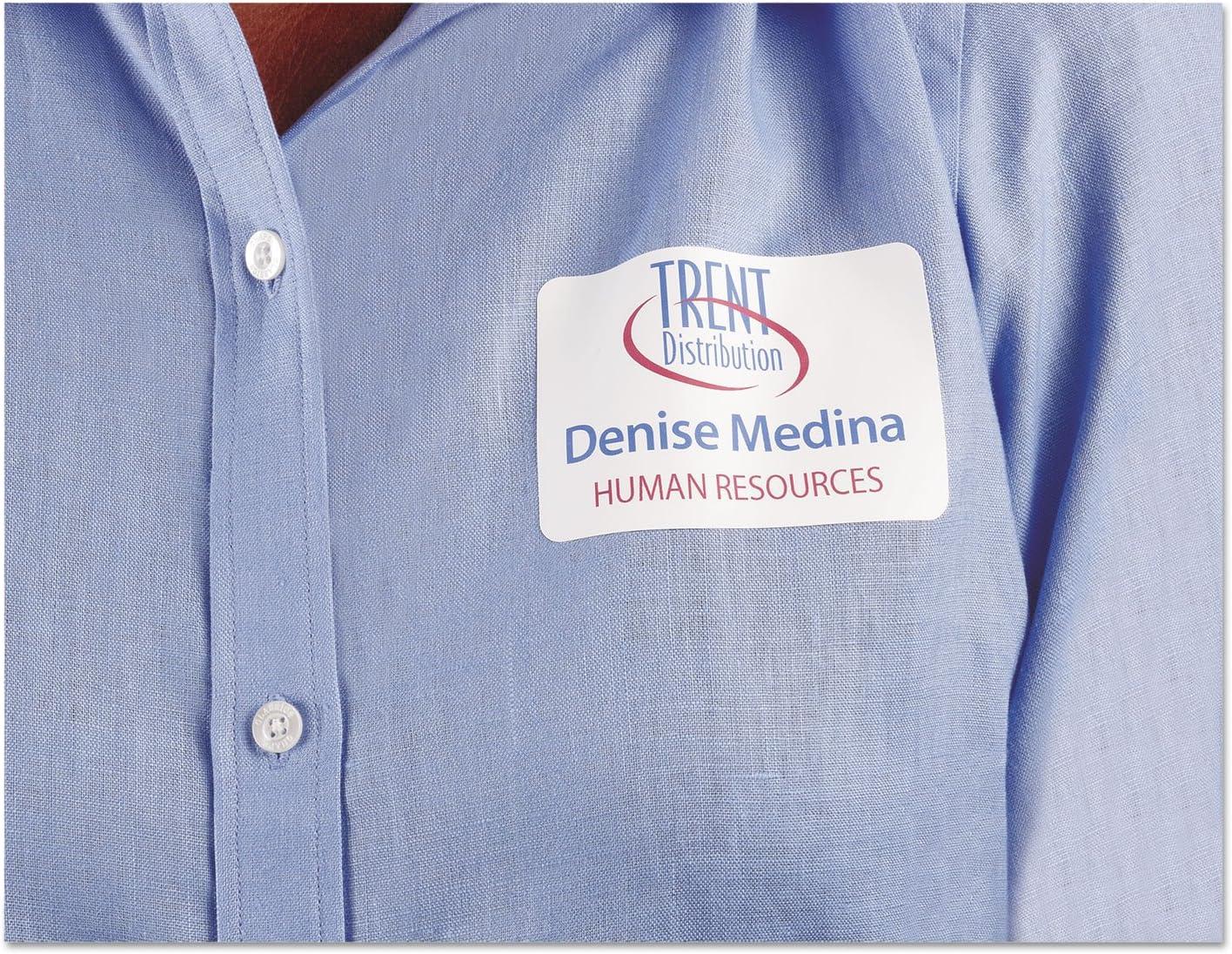 imageAvery Premium Personalized Name Tags Print or Write 213quot x 338quot 480 Adhesive Tags 44395