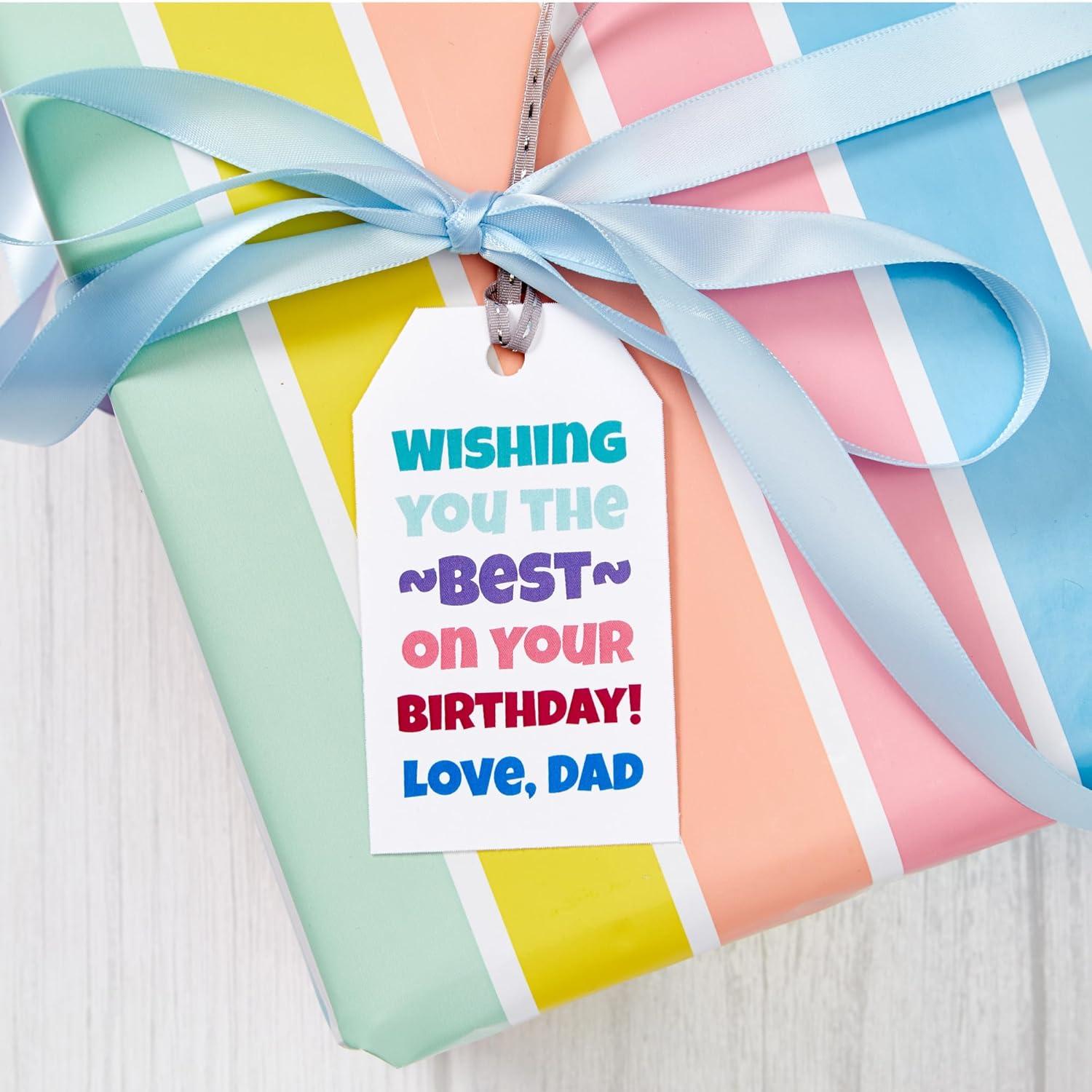 imageAvery Tags with Metallic Gold Borders and Strings 2quot x 35quot 40 Total LaserInkjet Printable Tags 3326White