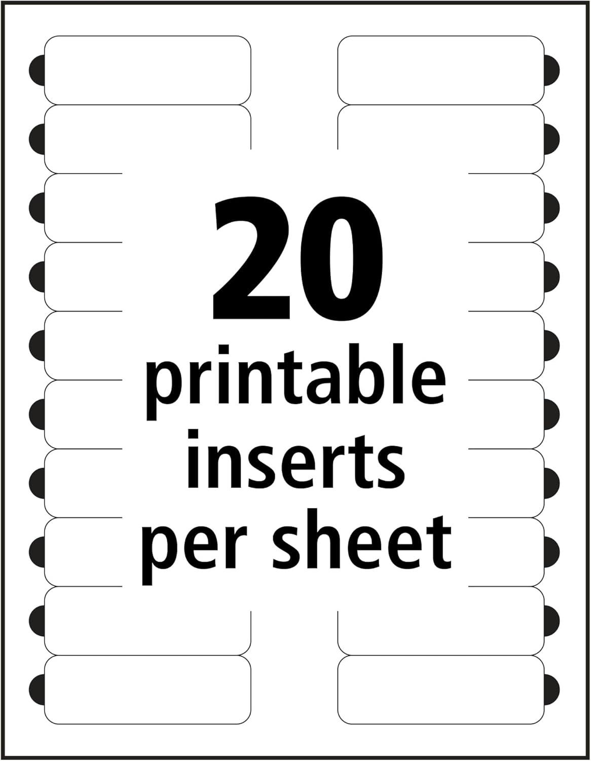 imageThe Mighty Badge by Avery 1quot x 3quot Silver Name Tags 4 ID Badges 32 Inserts for Inkjet Printers 7120110 Badges